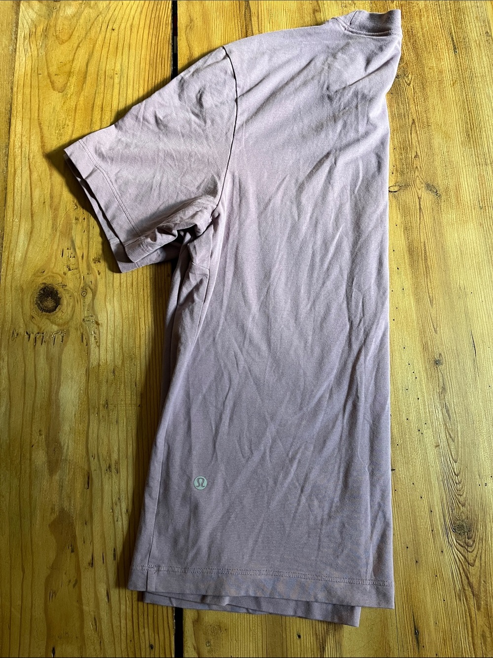 LULULEMON Lavender Short-Sleeve Shirt Cotton